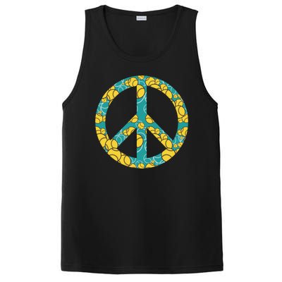 Tennis Peace Sign PosiCharge Competitor Tank