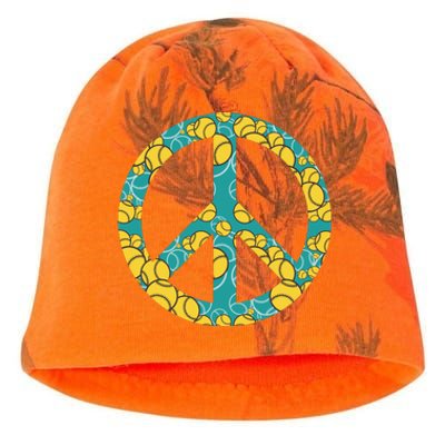 Tennis Peace Sign Kati - Camo Knit Beanie