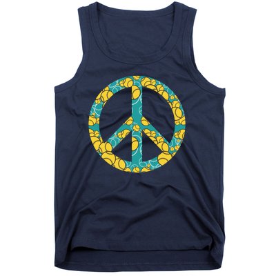 Tennis Peace Sign Tank Top