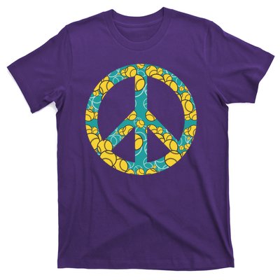 Tennis Peace Sign T-Shirt