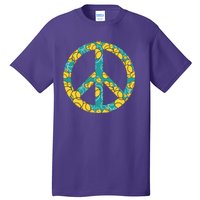 Tennis Peace Sign Tall T-Shirt