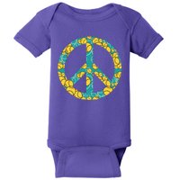 Tennis Peace Sign Baby Bodysuit