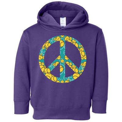 Tennis Peace Sign Toddler Hoodie