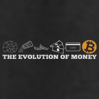 The Evolution Of Money Bitcoin Btc Crypto Cryptocurrency 7 Panel Mesh Trucker Snapback Hat