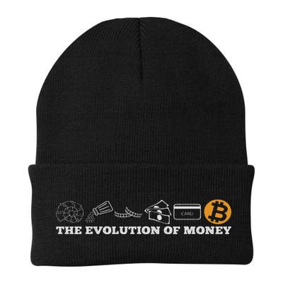 The Evolution Of Money Bitcoin Btc Crypto Cryptocurrency Beanie