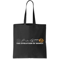 The Evolution Of Money Bitcoin Btc Crypto Cryptocurrency Bag