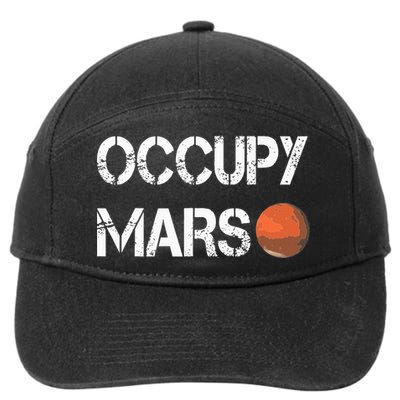 The Explorer Occupy Mars Space 7-Panel Snapback Hat