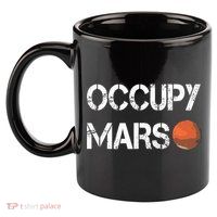 The Explorer Occupy Mars Space 11oz C Handle Ceramic Mug