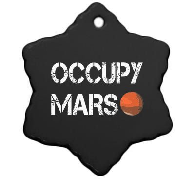 The Explorer Occupy Mars Space Ceramic Star Ornament