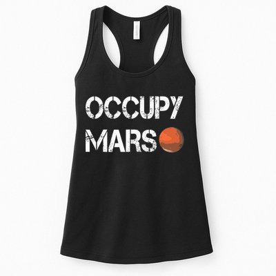 The Explorer Occupy Mars Space Womens Tank Top