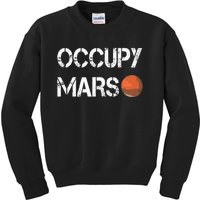 The Explorer Occupy Mars Space Kids Sweatshirt