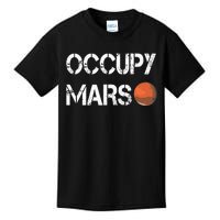 The Explorer Occupy Mars Space Kids T-Shirt