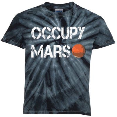 The Explorer Occupy Mars Space Kids Tie-Dye T-Shirt