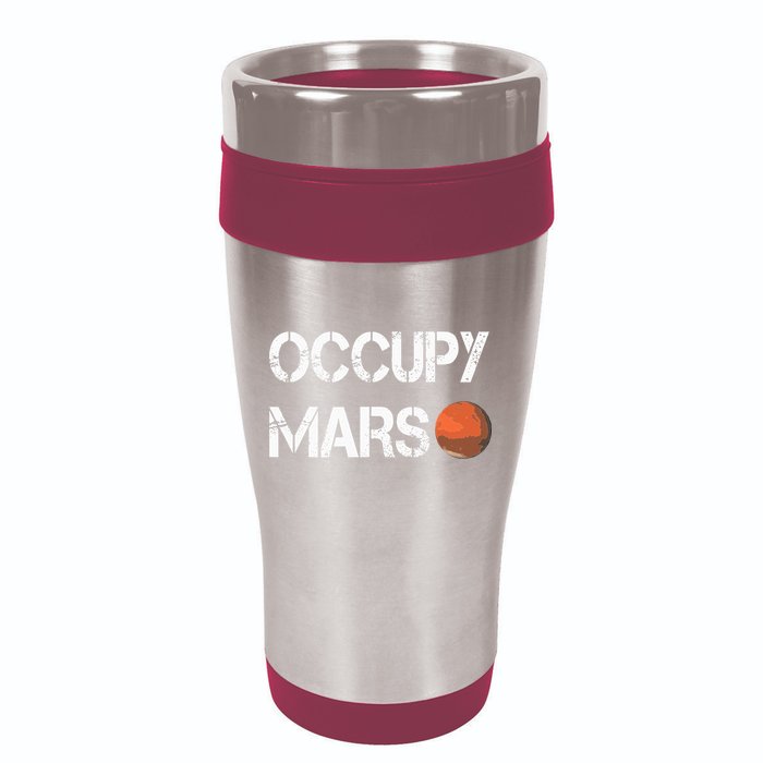 The Explorer Occupy Mars Space 16oz Travel Tumbler