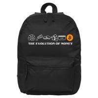 The Evolution Of Money Bitcoin Crypto 16 in Basic Backpack