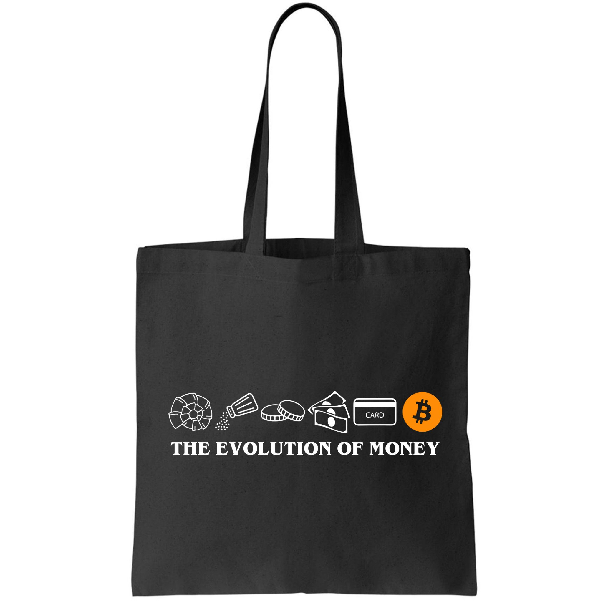 The Evolution Of Money Bitcoin Crypto Bag