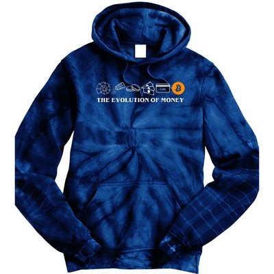 The Evolution Of Money Bitcoin Crypto Tie Dye Hoodie