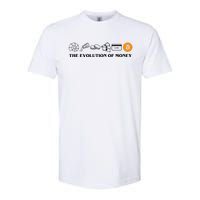 The Evolution Of Money Bitcoin Crypto Softstyle CVC T-Shirt