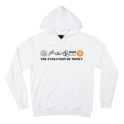 The Evolution Of Money Bitcoin Crypto Hoodie