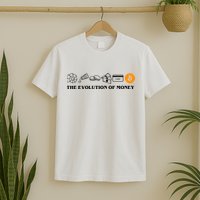 The Evolution Of Money Bitcoin Crypto T-Shirt