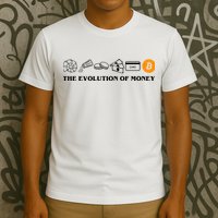 The Evolution Of Money Bitcoin Crypto T-Shirt