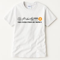 The Evolution Of Money Bitcoin Crypto Tall T-Shirt
