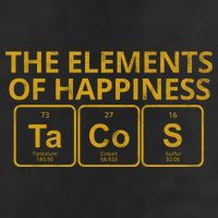 The Elements Of Happiness Taco Lover Adult Drive Performance Visor