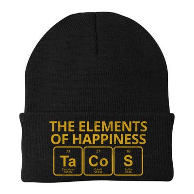 The Elements Of Happiness Taco Lover Beanie