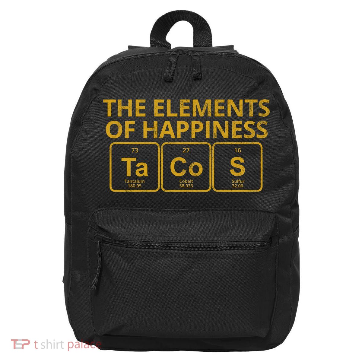 The Elements Of Happiness Taco Lover 16 in Basic Backpack