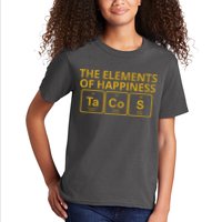 The Elements Of Happiness Taco Lover Kids T-Shirt