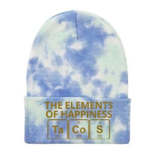 The Elements Of Happiness Taco Lover Tie Dye 12in Knit Beanie