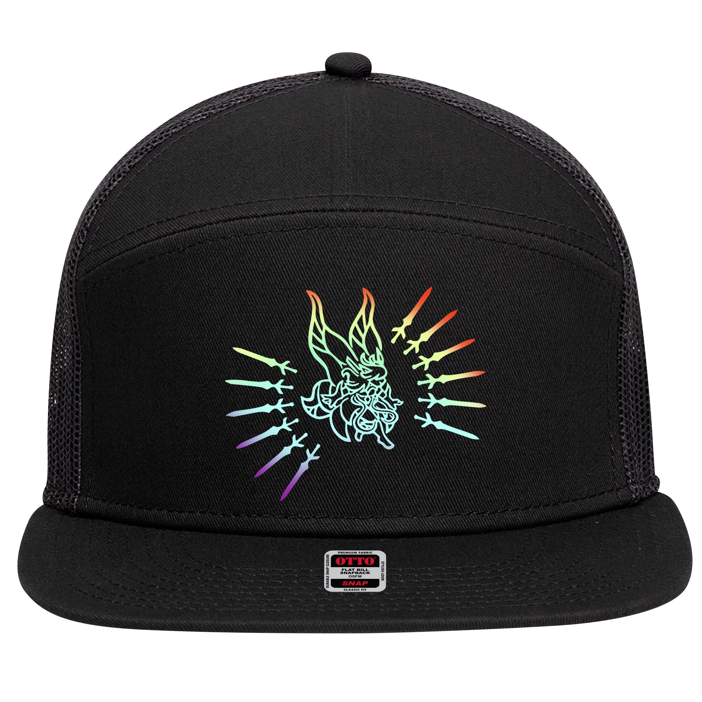 Terraria Empress Of Light 7 Panel Mesh Trucker Snapback Hat