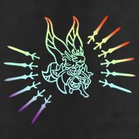 Terraria Empress Of Light 7 Panel Mesh Trucker Snapback Hat