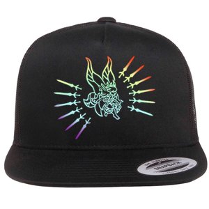 Terraria Empress Of Light Flat Bill Trucker Hat