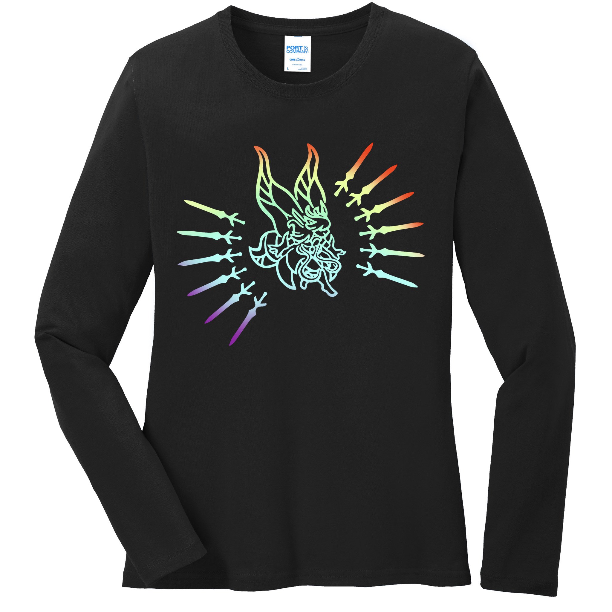 Terraria Empress Of Light Ladies Long Sleeve Shirt