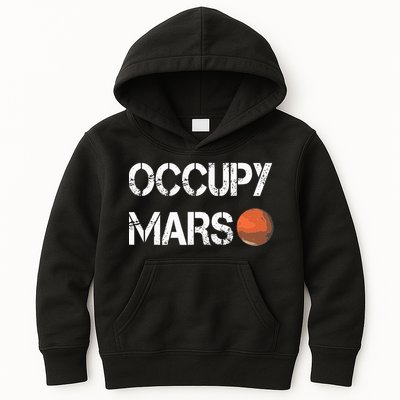 The Explorer Occupy Mars Space Kids Hoodie