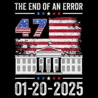 The End Of An Error 47th President 2025 Inauguration Metallic Star Ornament
