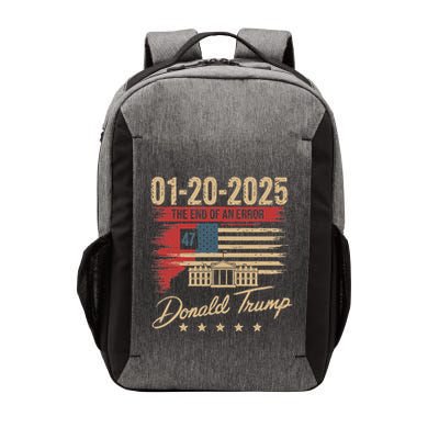 The End Of An Error January 20 2025 Inauguration Vector Backpack