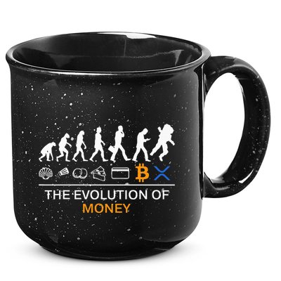 The Evolution Of Money Funny Bitcoin Ripple Xrp To The Moon 15oz Campfire Ceramic Mug