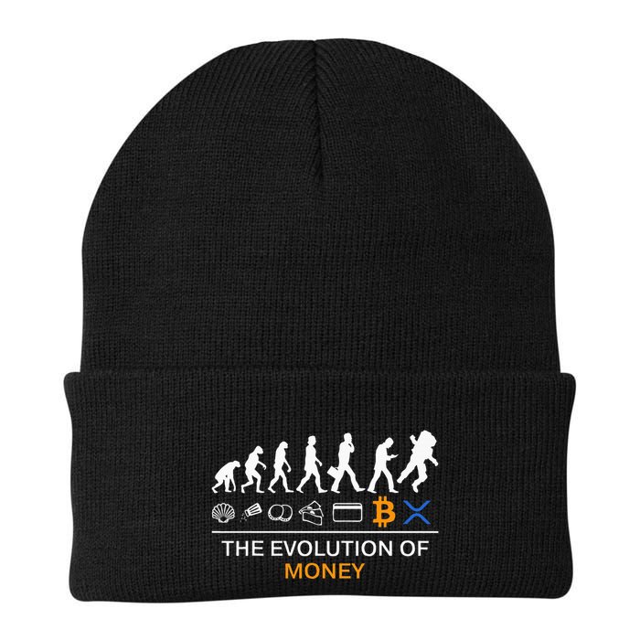 The Evolution Of Money Funny Bitcoin Ripple Xrp To The Moon Beanie