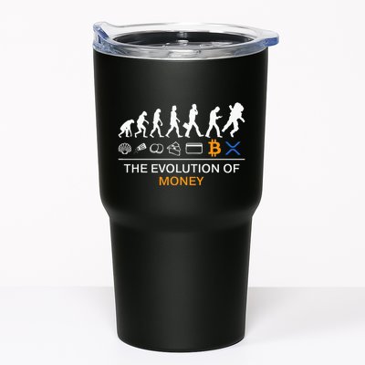 The Evolution Of Money Funny Bitcoin Ripple Xrp To The Moon Tumbler