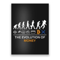 The Evolution Of Money Funny Bitcoin Ripple Xrp To The Moon Poster