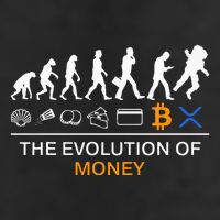 The Evolution Of Money Funny Bitcoin Ripple Xrp To The Moon Hat