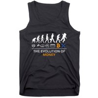 The Evolution Of Money Funny Bitcoin Ripple Xrp To The Moon Tank Top