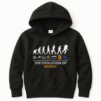 The Evolution Of Money Funny Bitcoin Ripple Xrp To The Moon Kids Hoodie