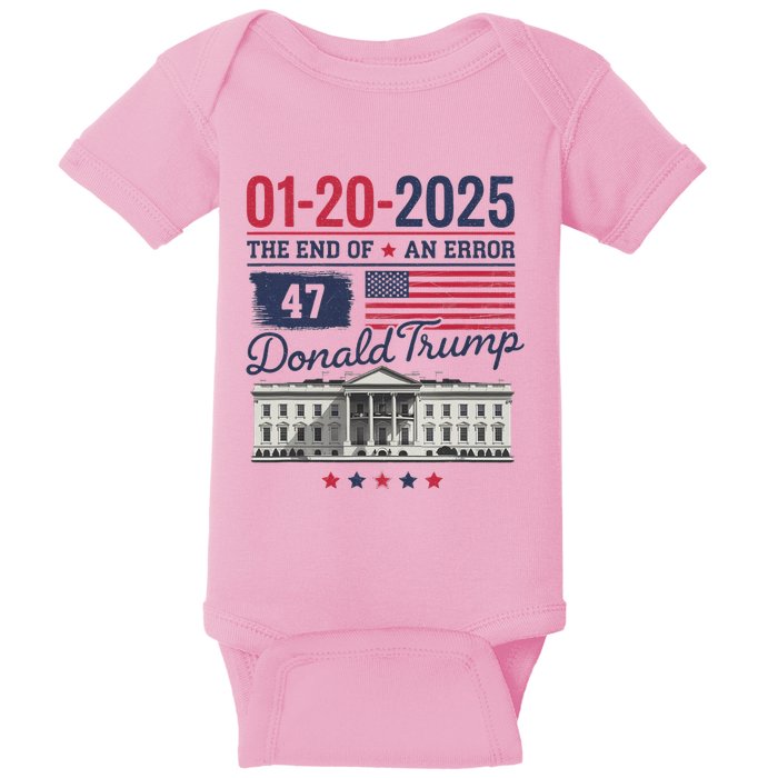 The End Of An Error January 20 2025 Baby Bodysuit
