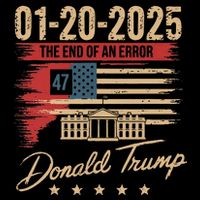The End Of An Error January 20 2025 Inauguration Full-Length Apron With Pockets