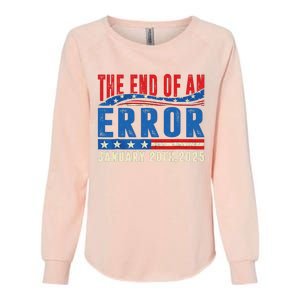 The End Of An Error January 20th 2025 Womens California Wash Sweatshirt