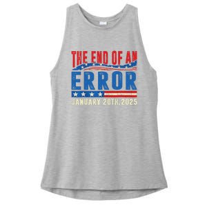 The End Of An Error January 20th 2025 Ladies PosiCharge Tri-Blend Wicking Tank