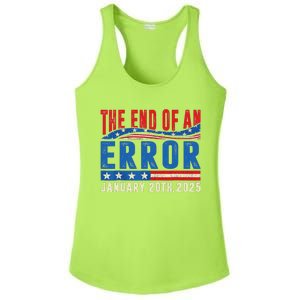 The End Of An Error January 20th 2025 Ladies PosiCharge Competitor Racerback Tank